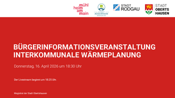 Erste Bürgerinformationsveranstaltung am 16.04.2026 zum Thema interkommunale Wärmeplanung
